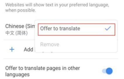 手机版谷歌浏览器怎么设置中文